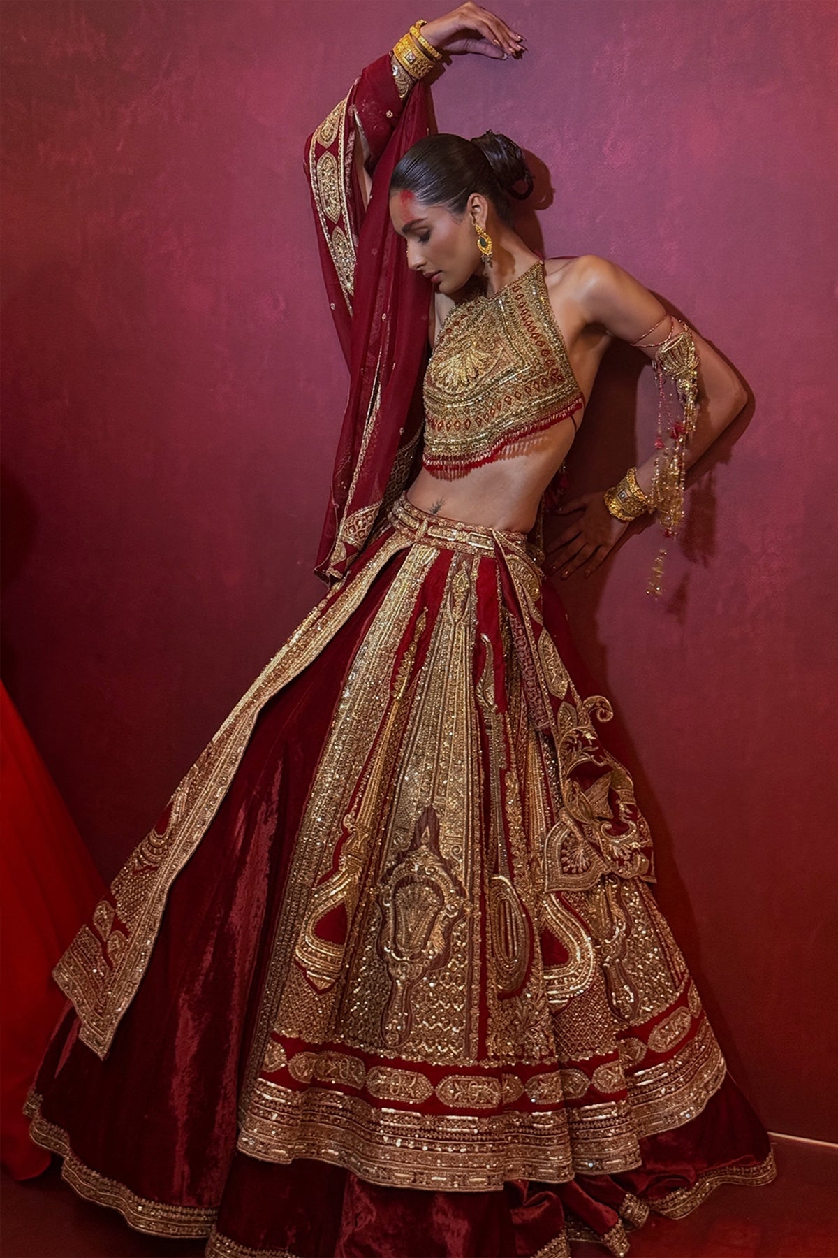 The ‘Sur Sangam’ Lehenga