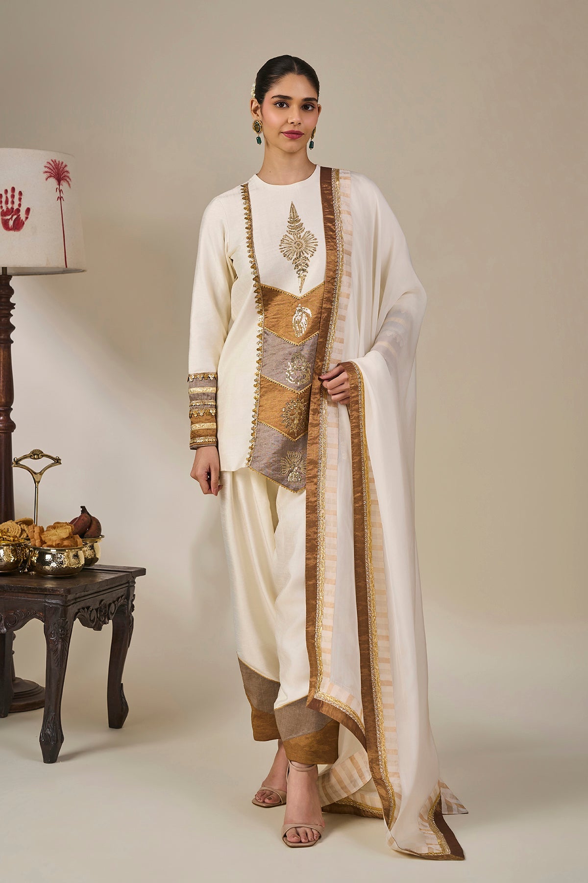 Ivory Heirloom Muse Kurta Set