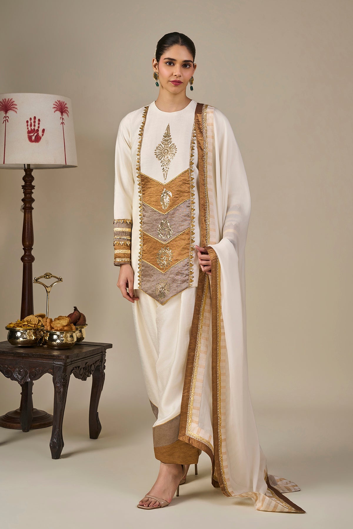 Ivory Heirloom Muse Kurta Set
