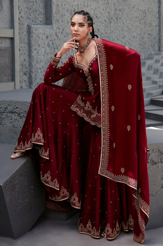 Ruhiya Sharara Set