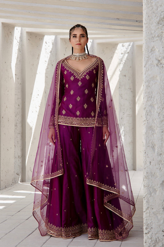 Jahaan Sharara Set