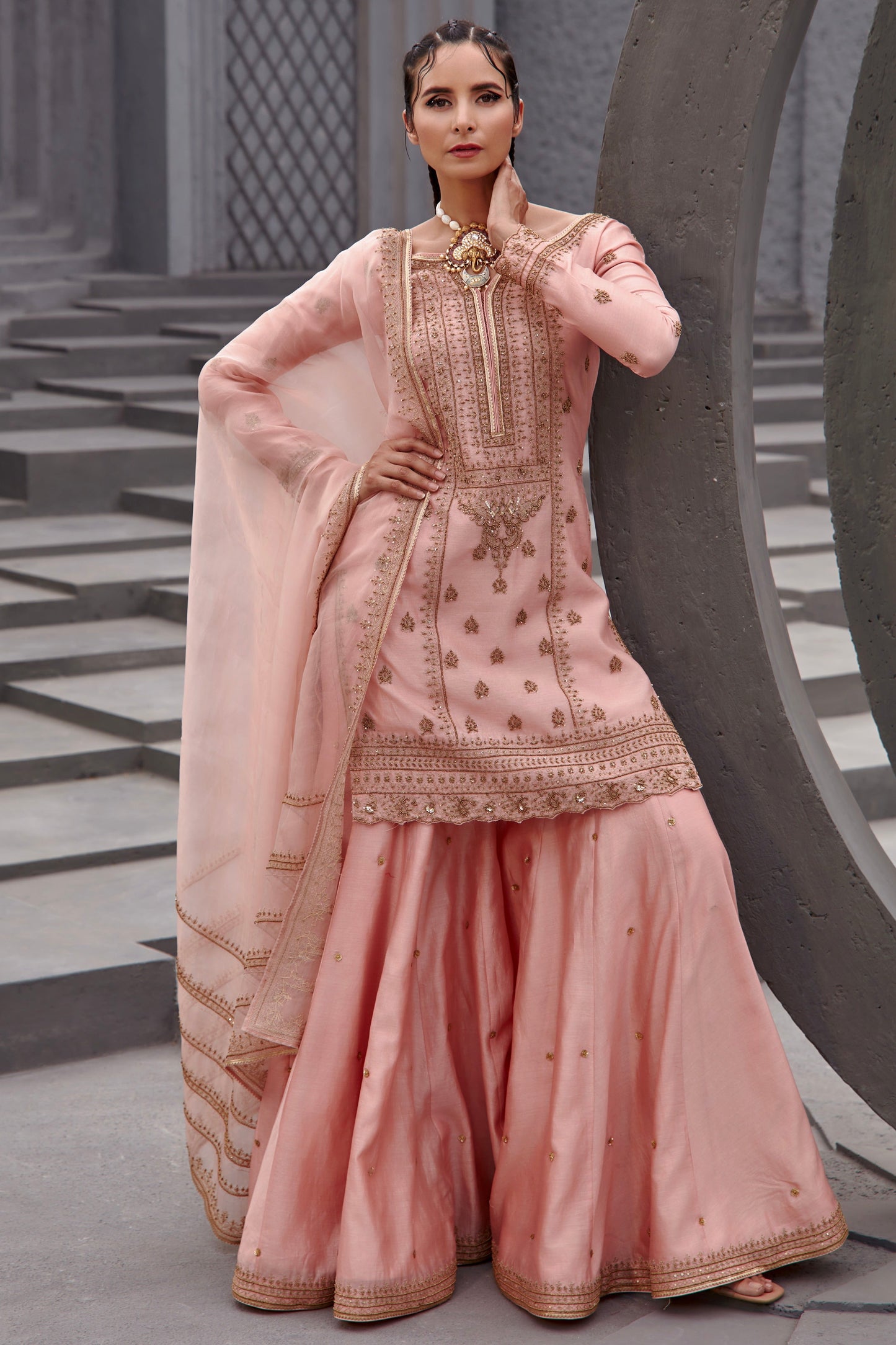 Sana Sharara Set