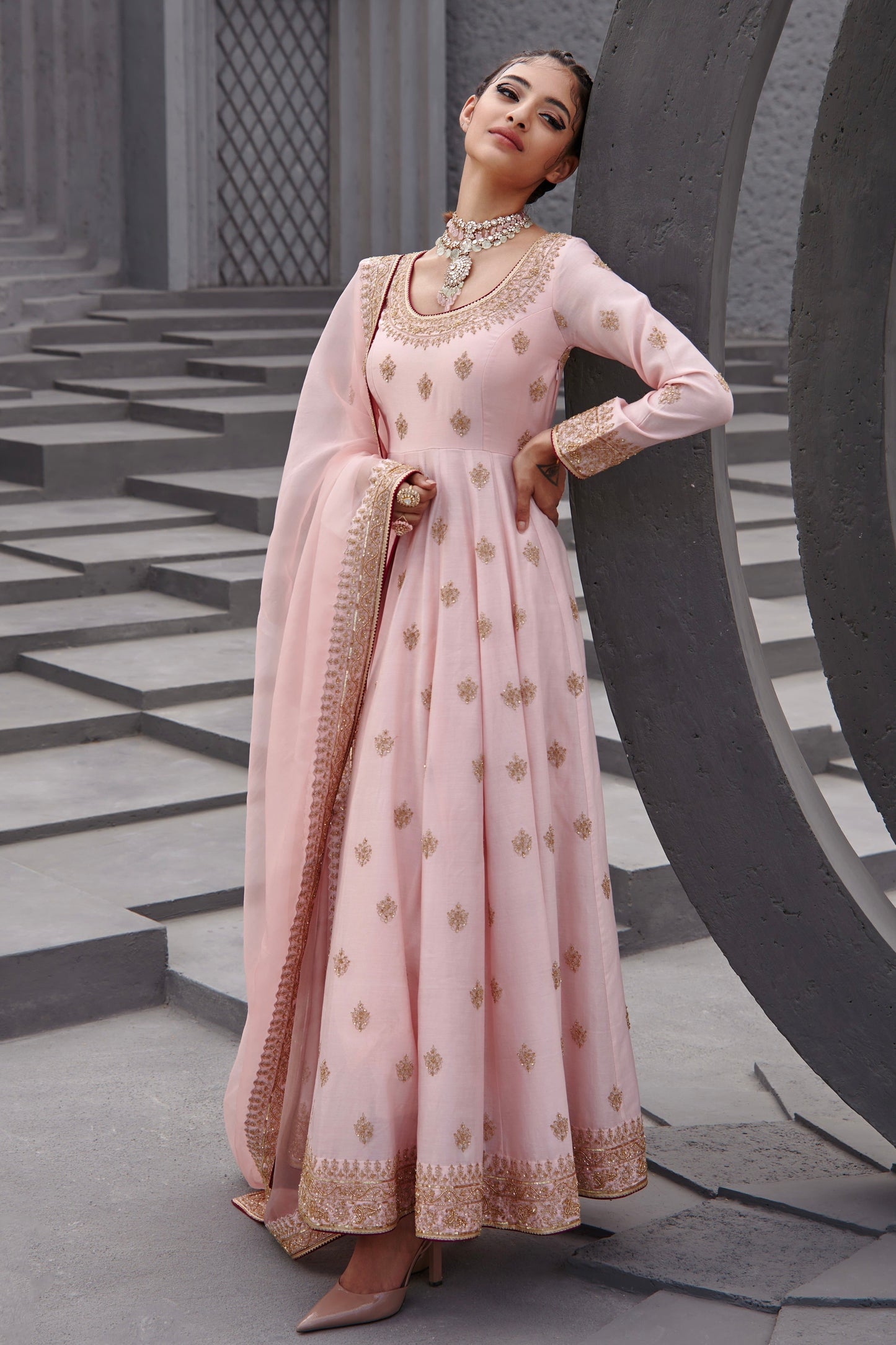 Ria Malhotra in Ayat Anarkali Set
