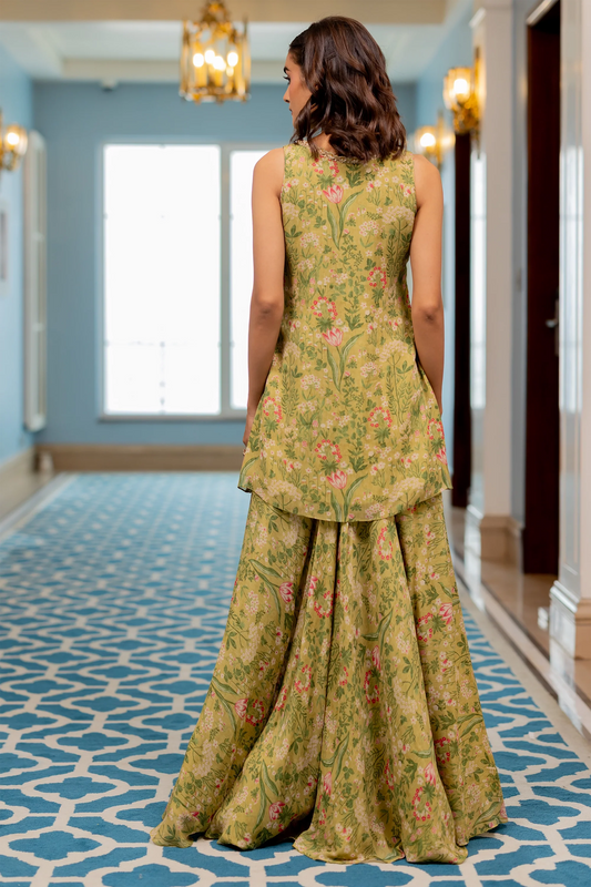 MISSY KURTA SET – SAGE GREEN