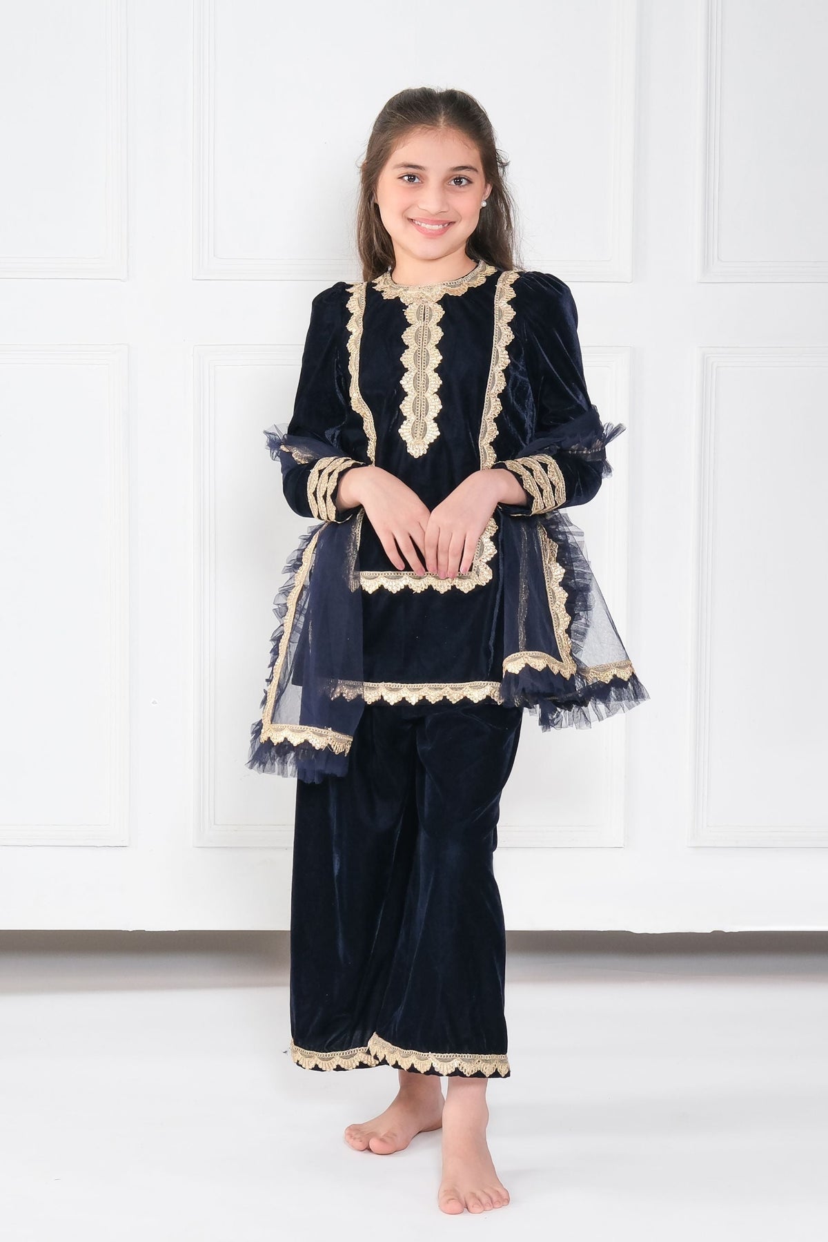 SAPPHIRE VELVET SET