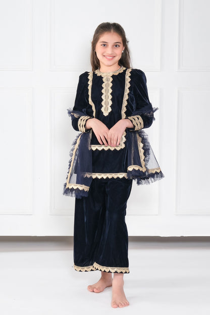 SAPPHIRE VELVET SET