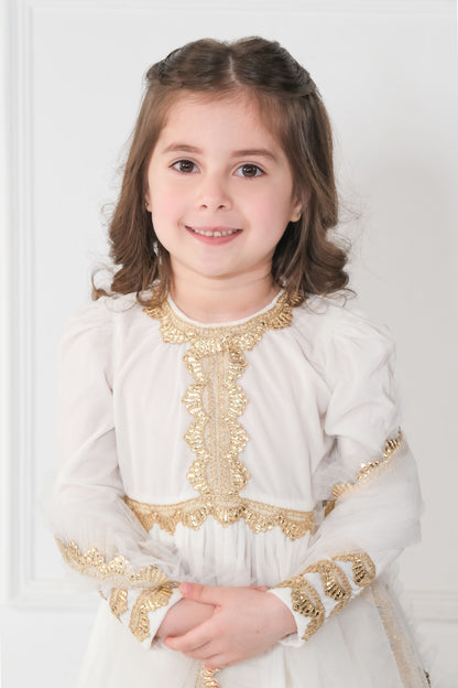 IVORY VELVET SET