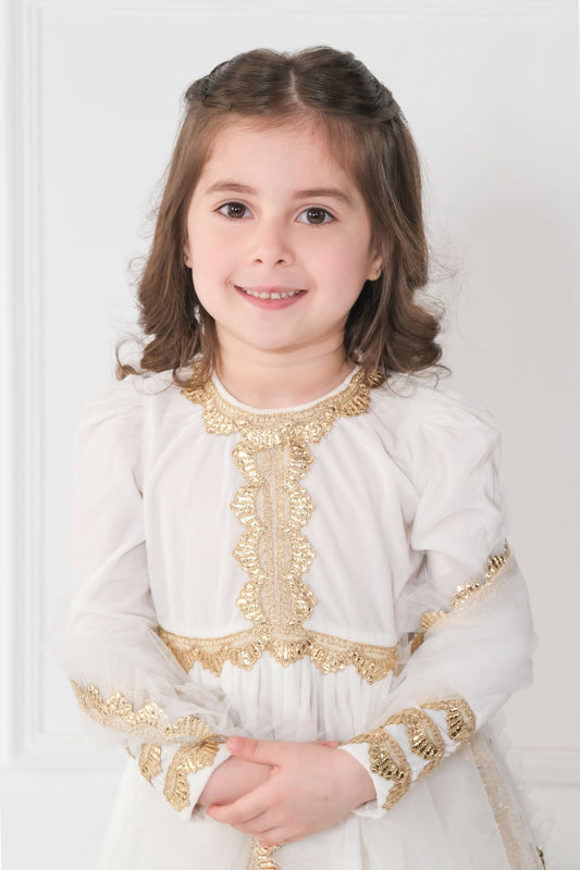 IVORY VELVET SET