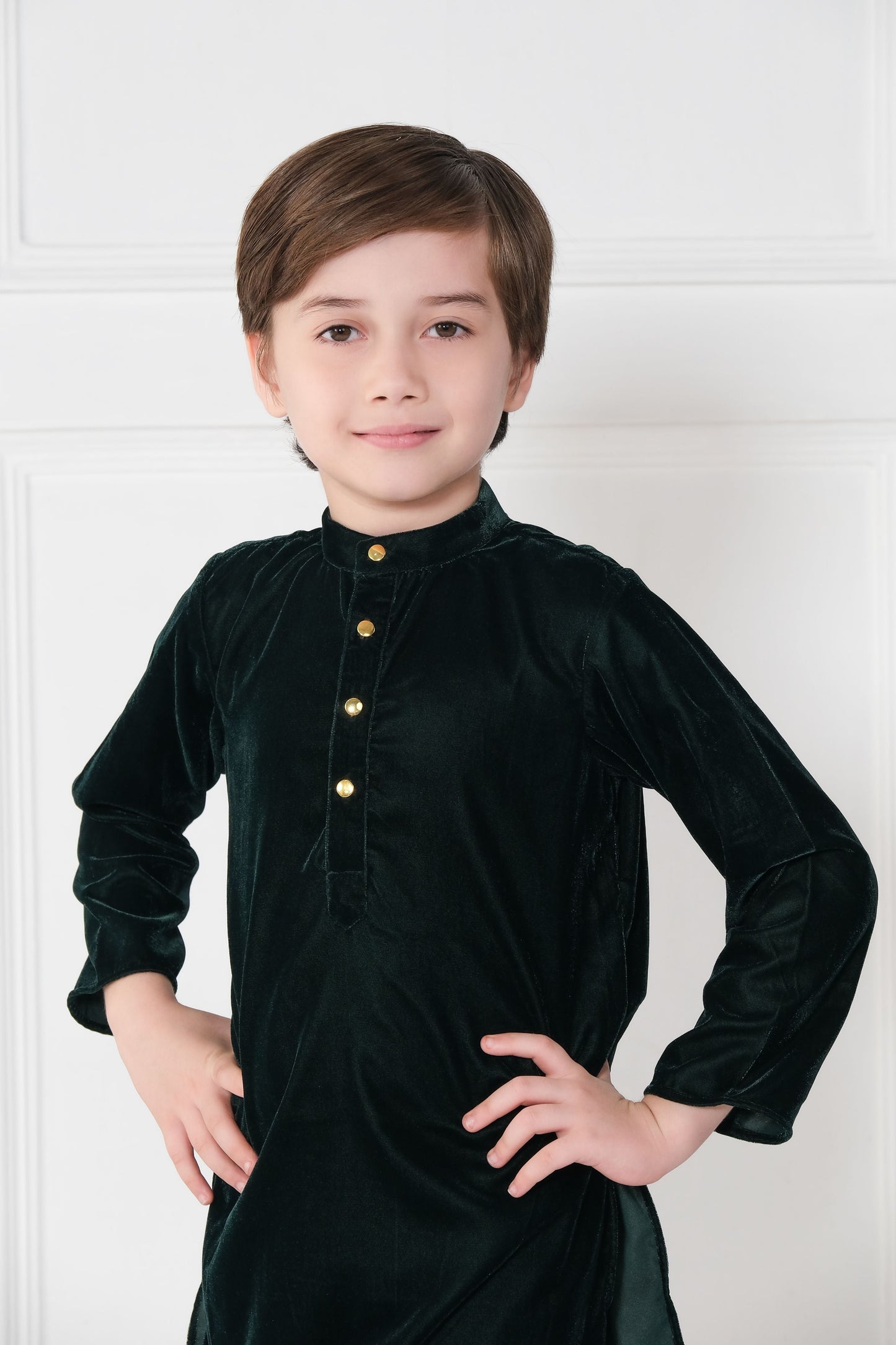 EMERALD VELVET SET