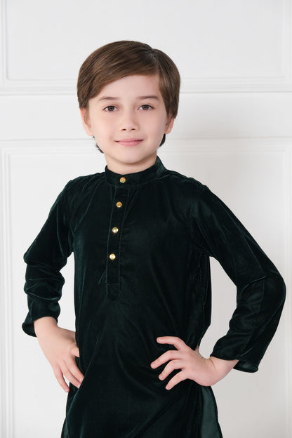 EMERALD VELVET SET