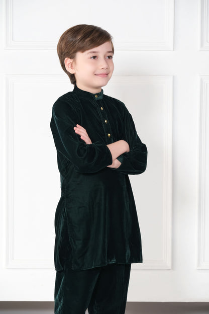 EMERALD VELVET SET