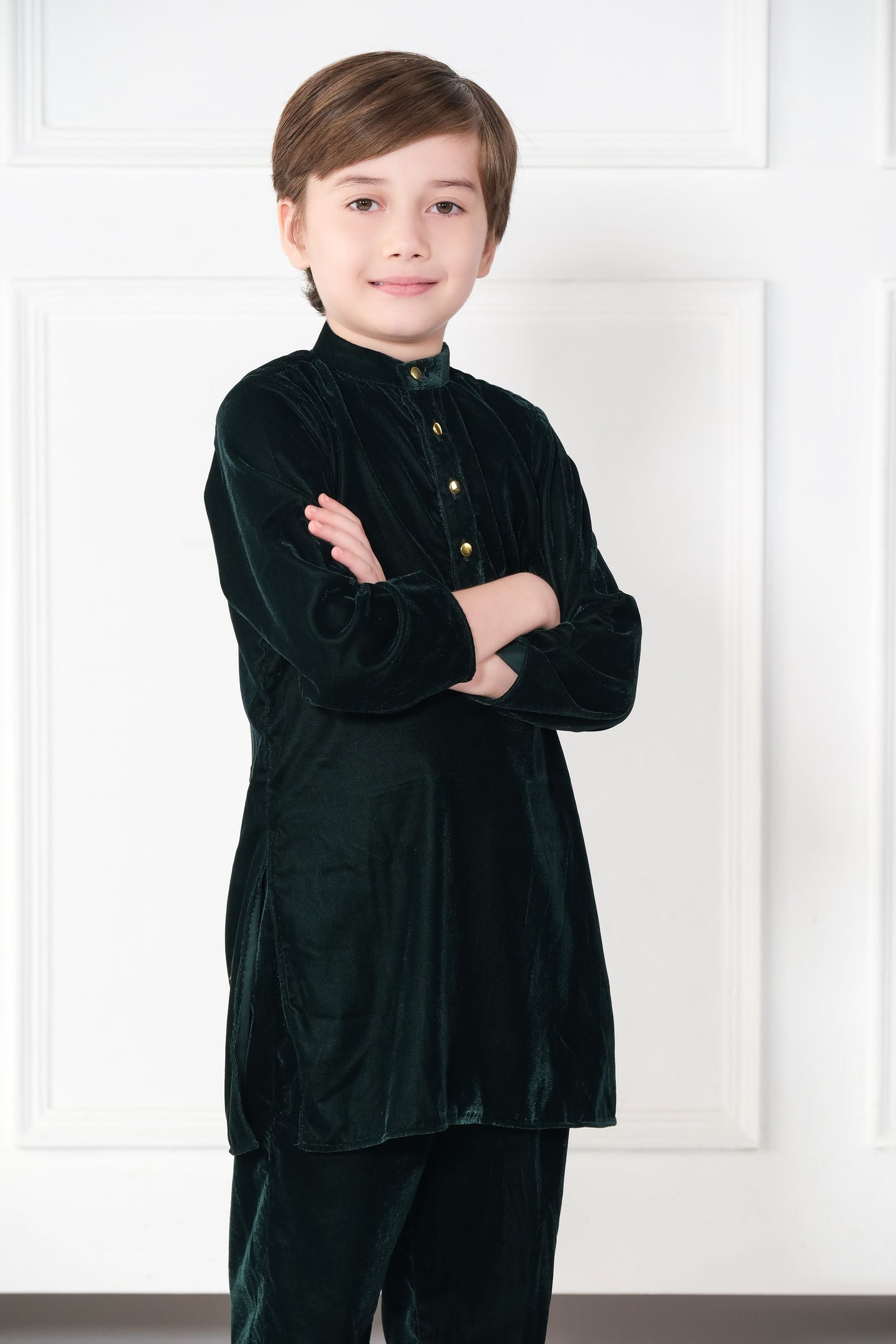 EMERALD VELVET SET
