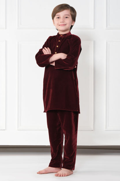 RUBY VELVET SET