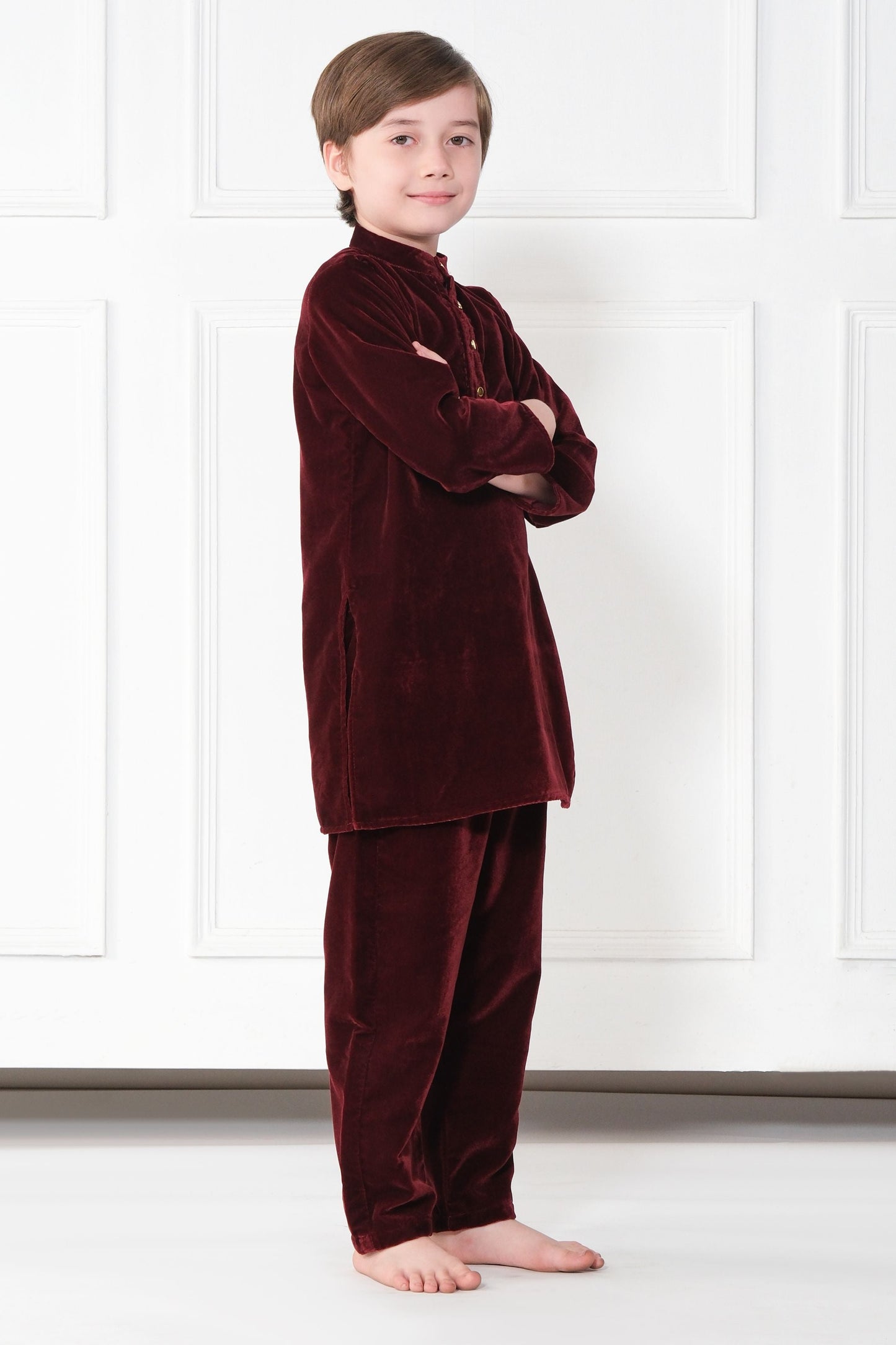 RUBY VELVET SET