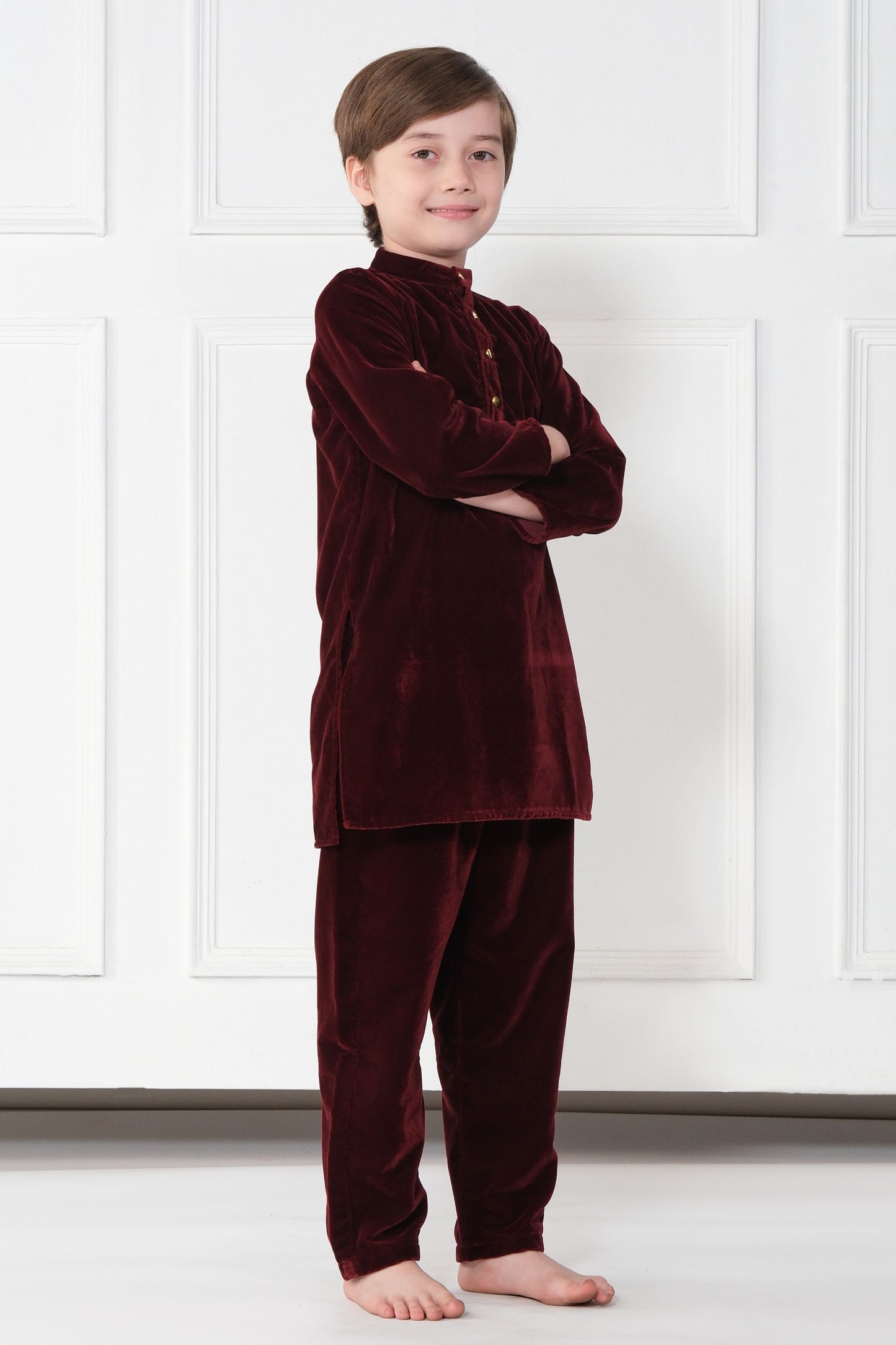 RUBY VELVET SET