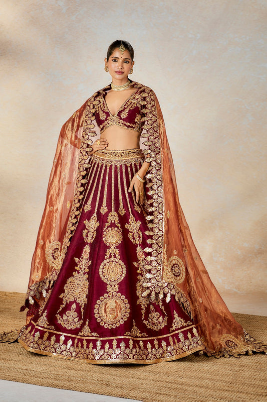  Anjeer Kalakand Lehenga set