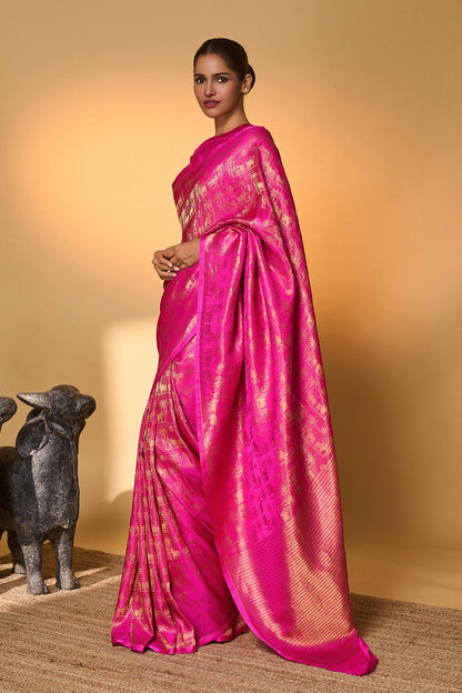 Rani Chaand Chaukor Saree
