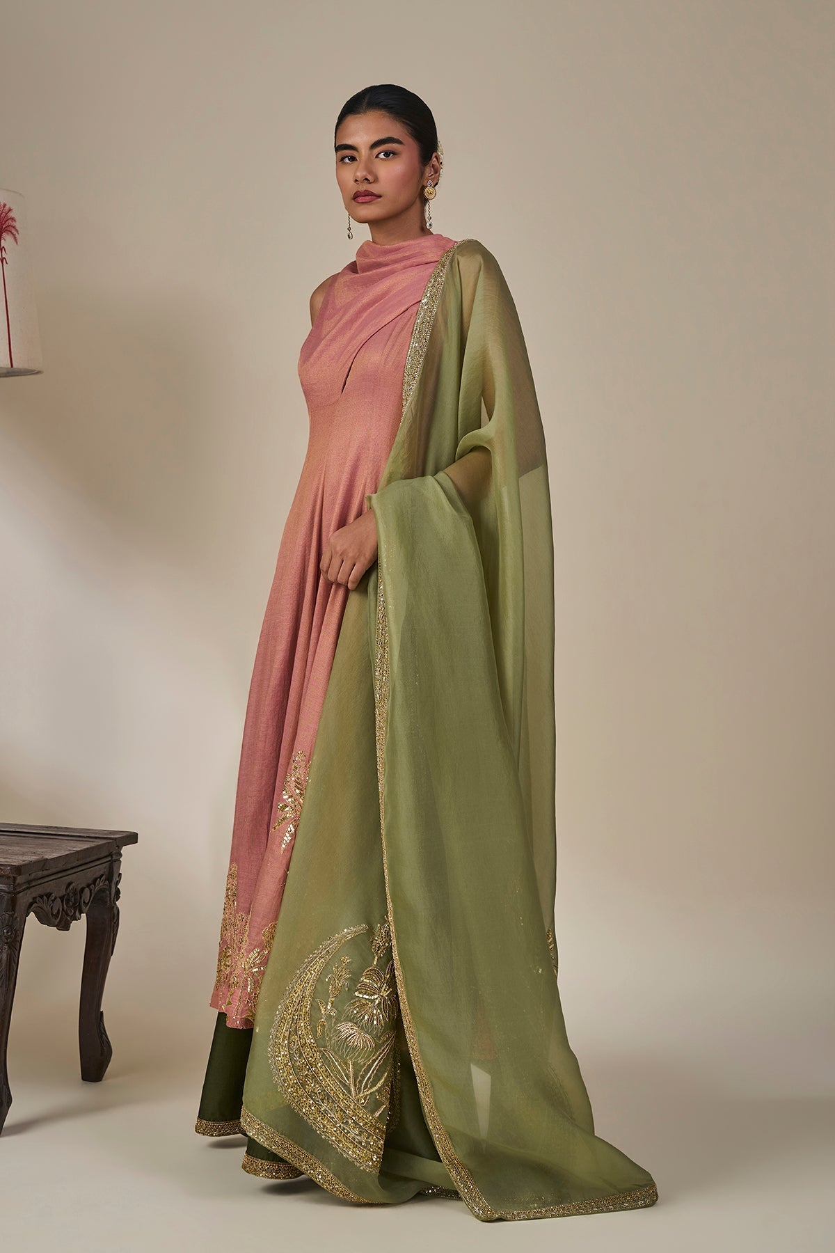 'Gulkand Gulnaar' Anarkali Set