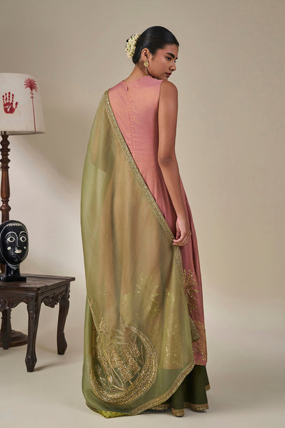 'Gulkand Gulnaar' Anarkali Set