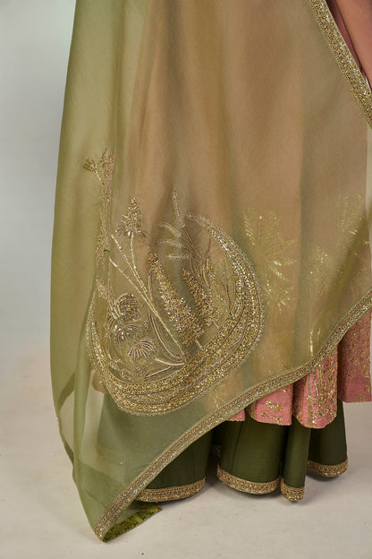 'Gulkand Gulnaar' Anarkali Set