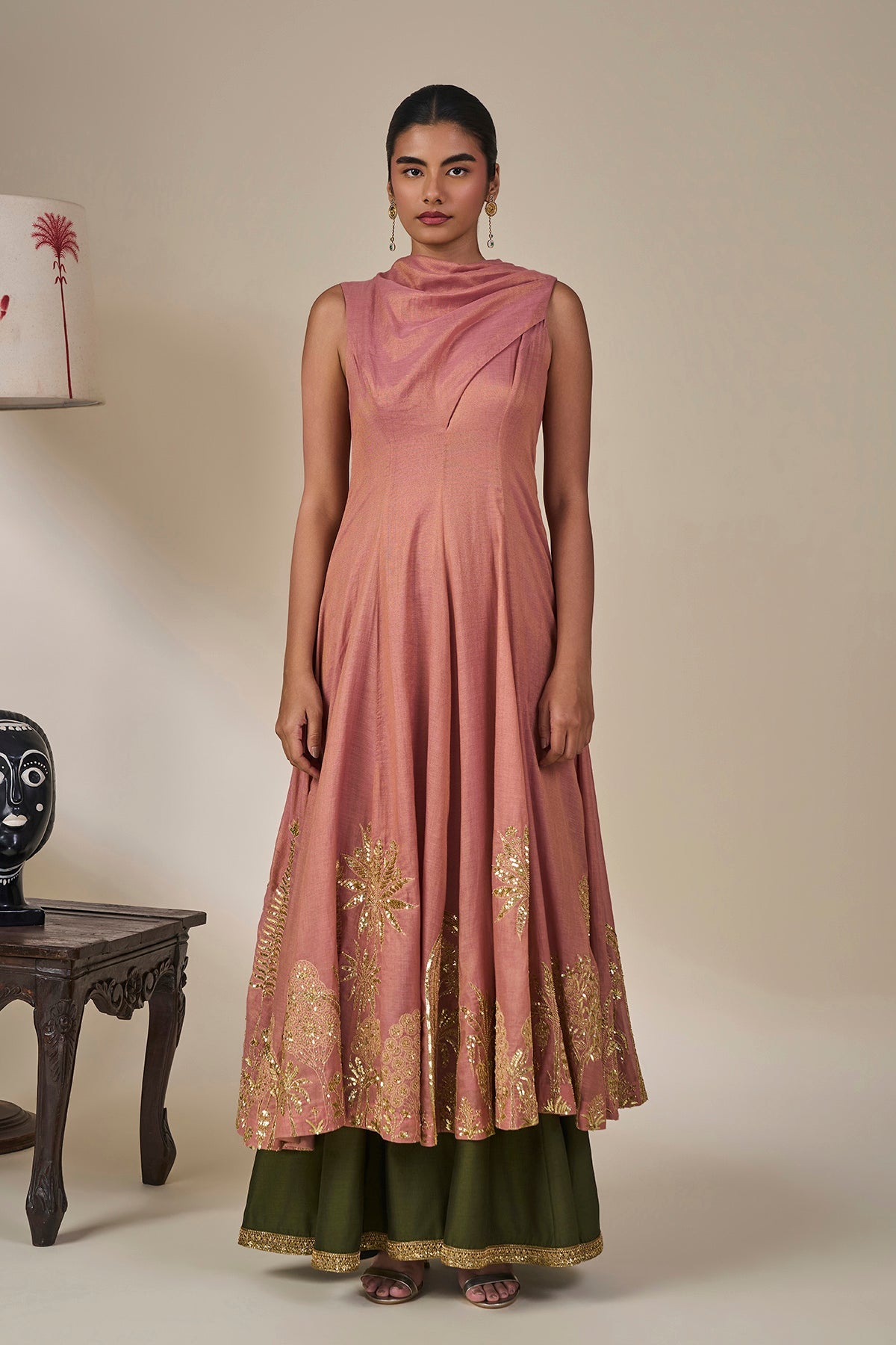 'Gulkand Gulnaar' Anarkali Set