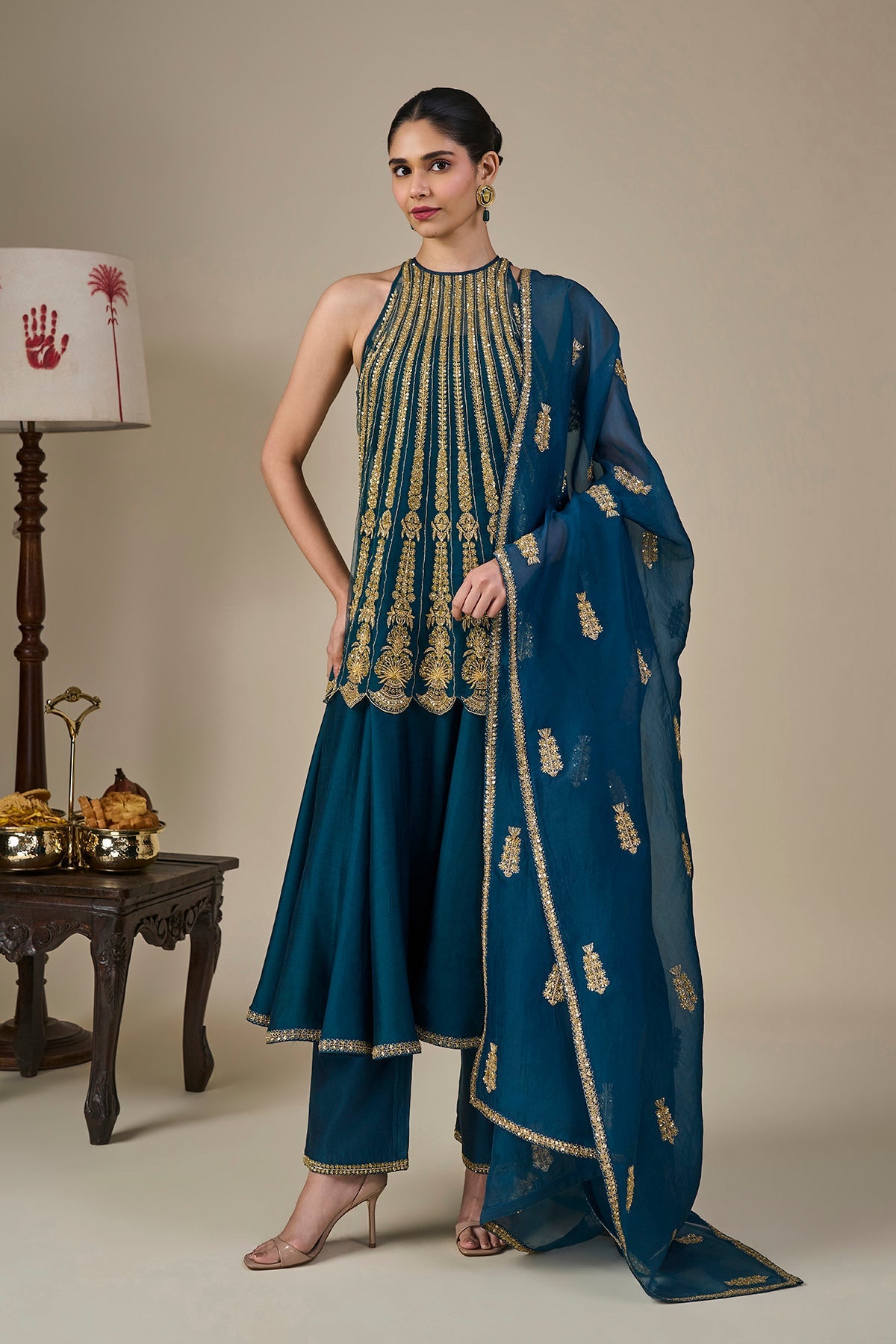 'Leher Ki Mehfil' Anarkali Set