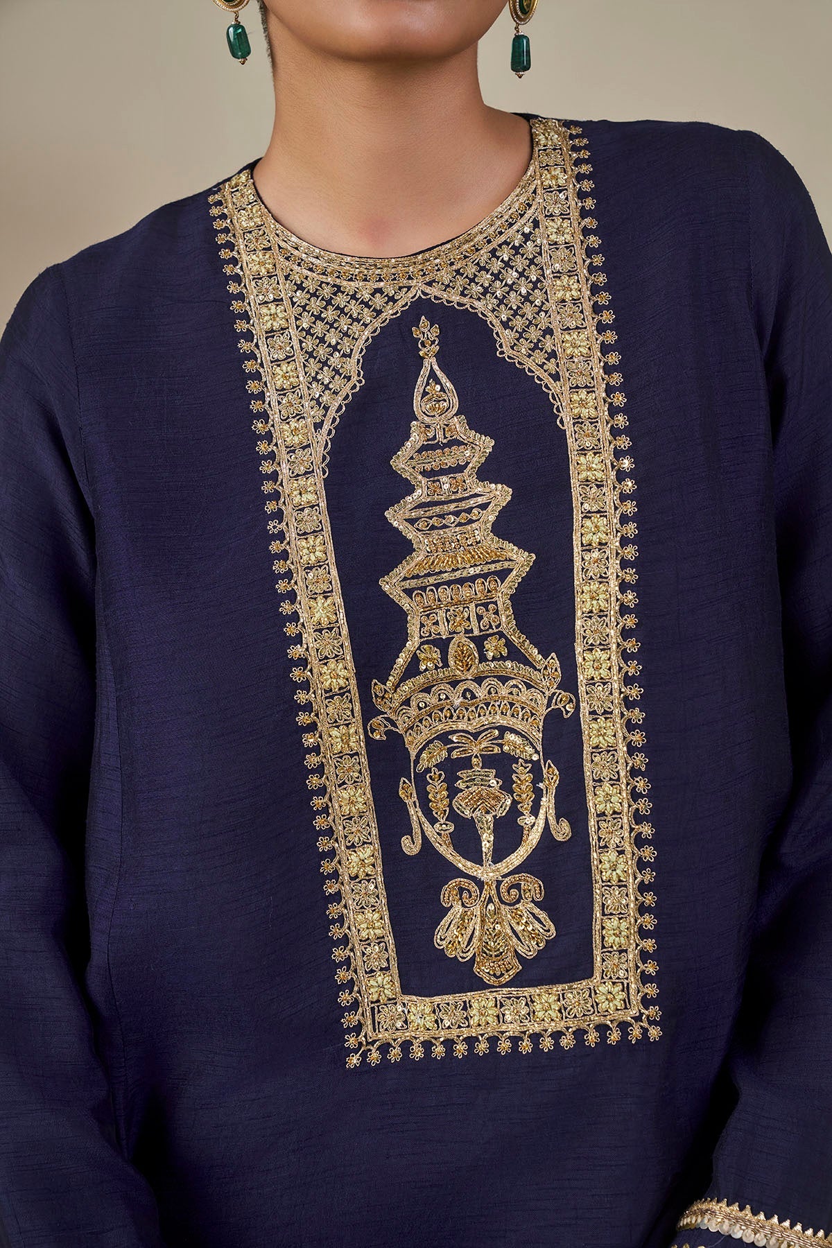 Midnight Blue Kathakali Tales Fusion Set