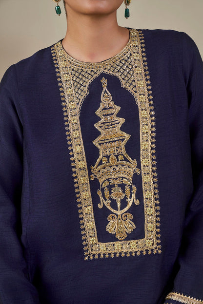 Midnight Blue Kathakali Tales Fusion Set