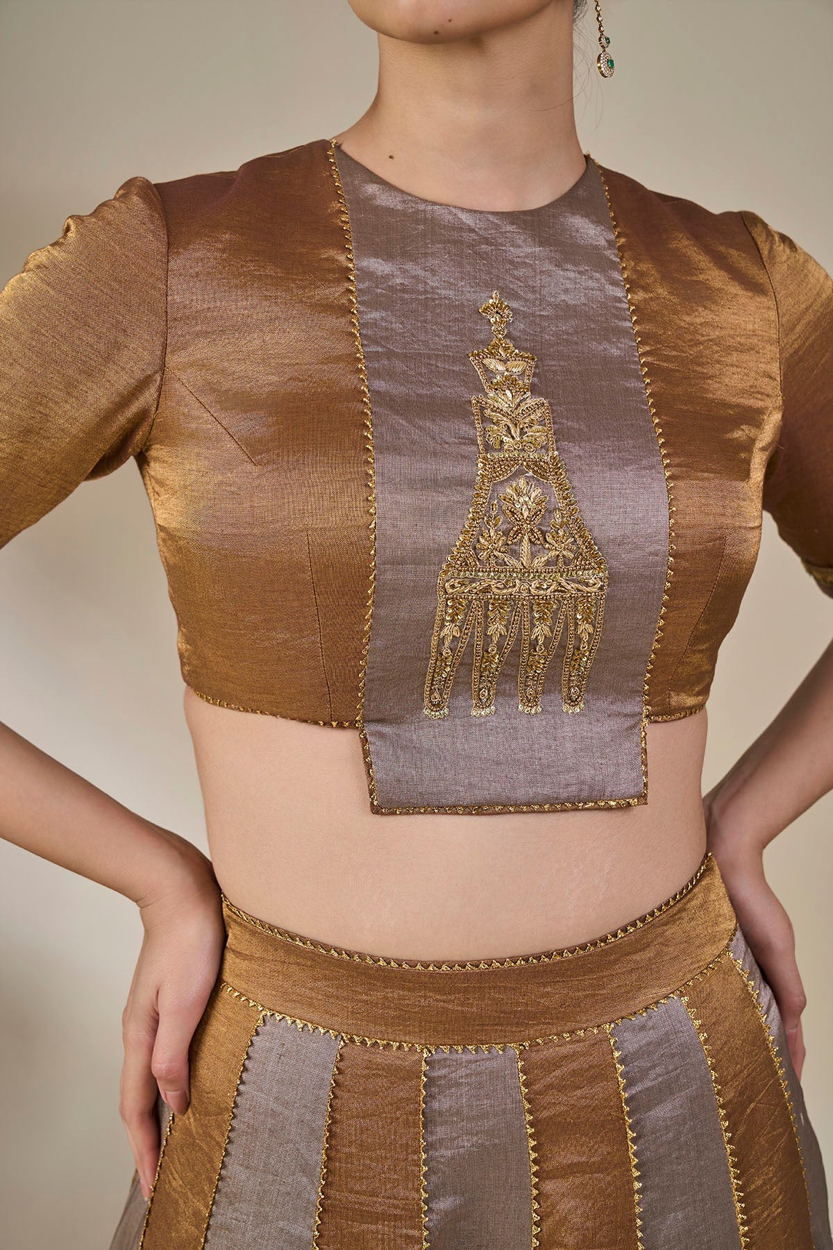 Kathakali Kera Lehenga Set