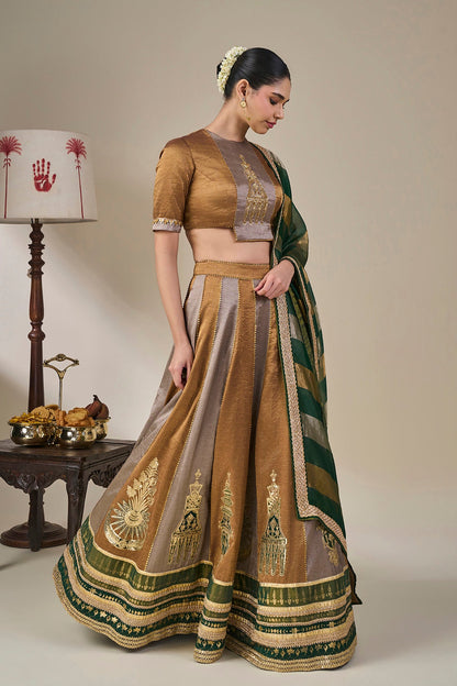 Kathakali Kera Lehenga Set