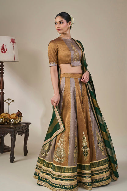 Kathakali Kera Lehenga Set