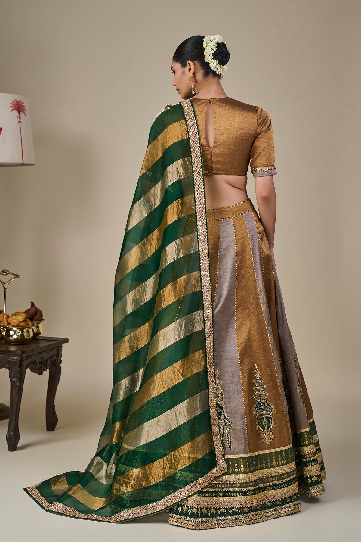Kathakali Kera Lehenga Set