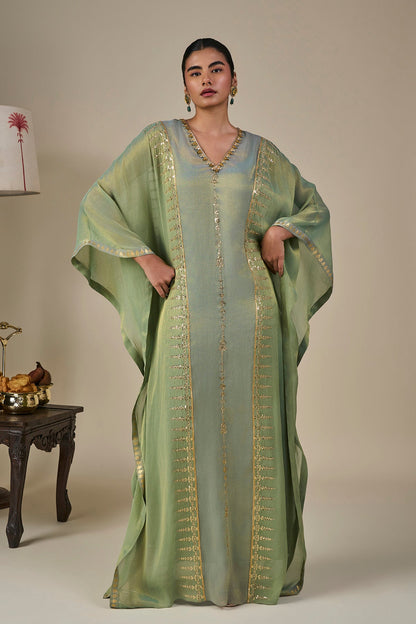 Green Midnight Trail Kaftan
