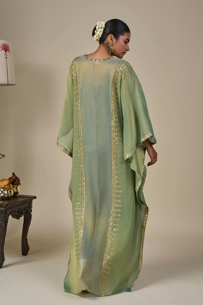 Green Midnight Trail Kaftan