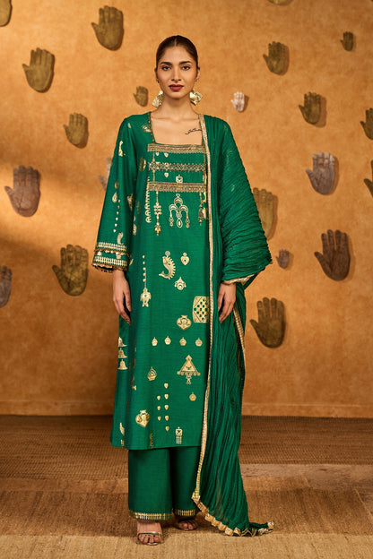 Green Folkstone Set