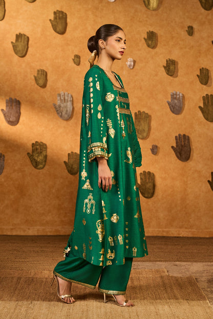 Green Folkstone Set