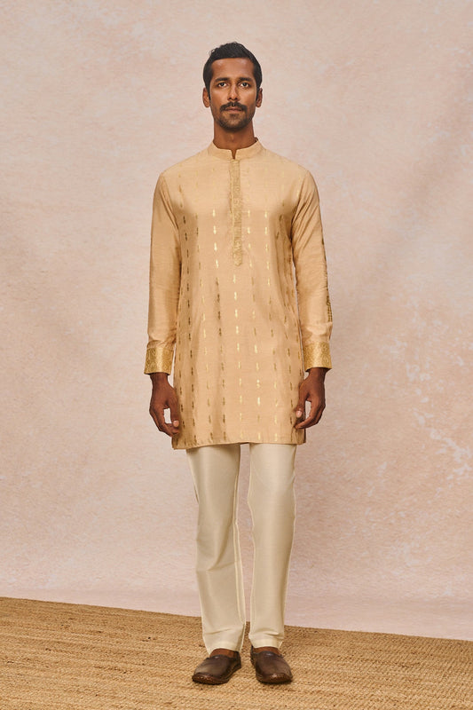 Beige Little Pots Kurta Set