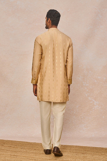 Beige Little Pots Kurta Set