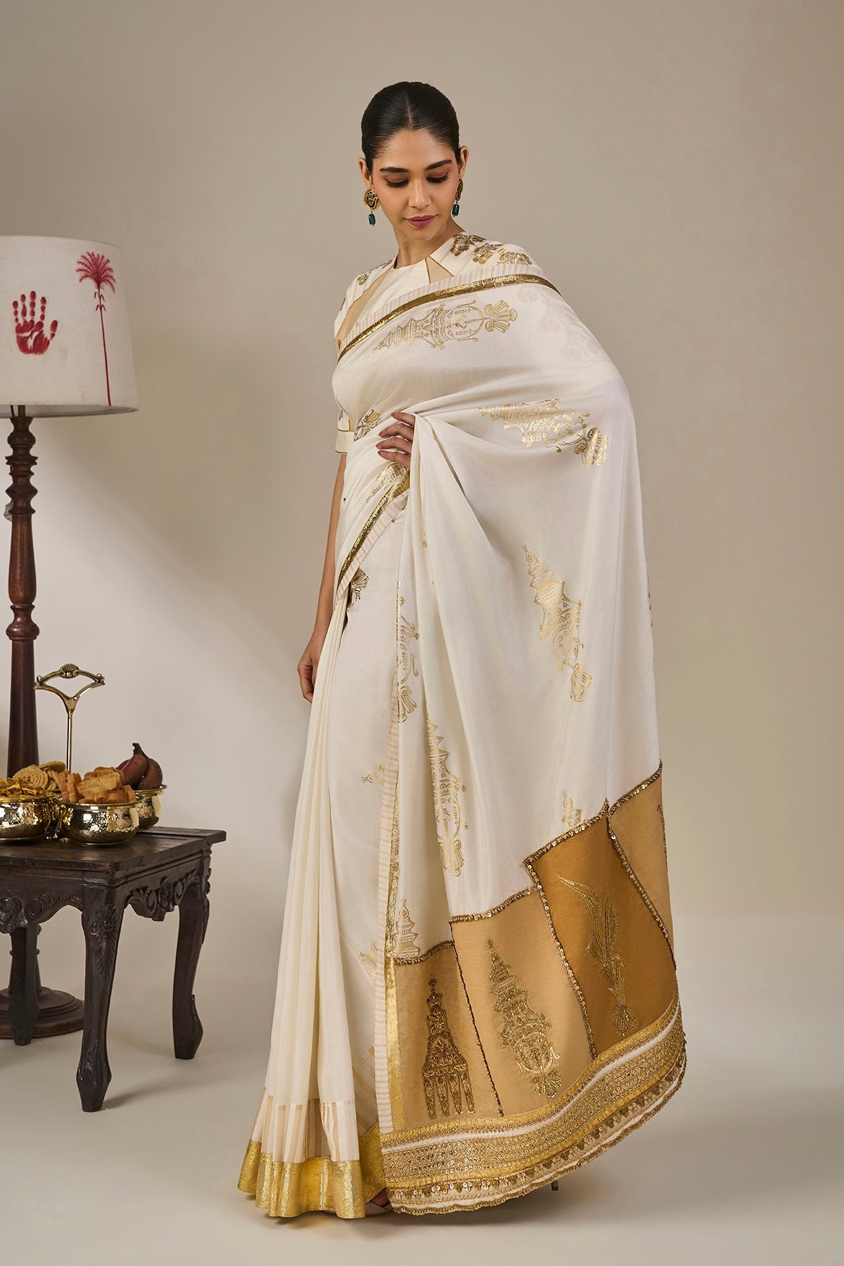 Kathakali Tales Saree