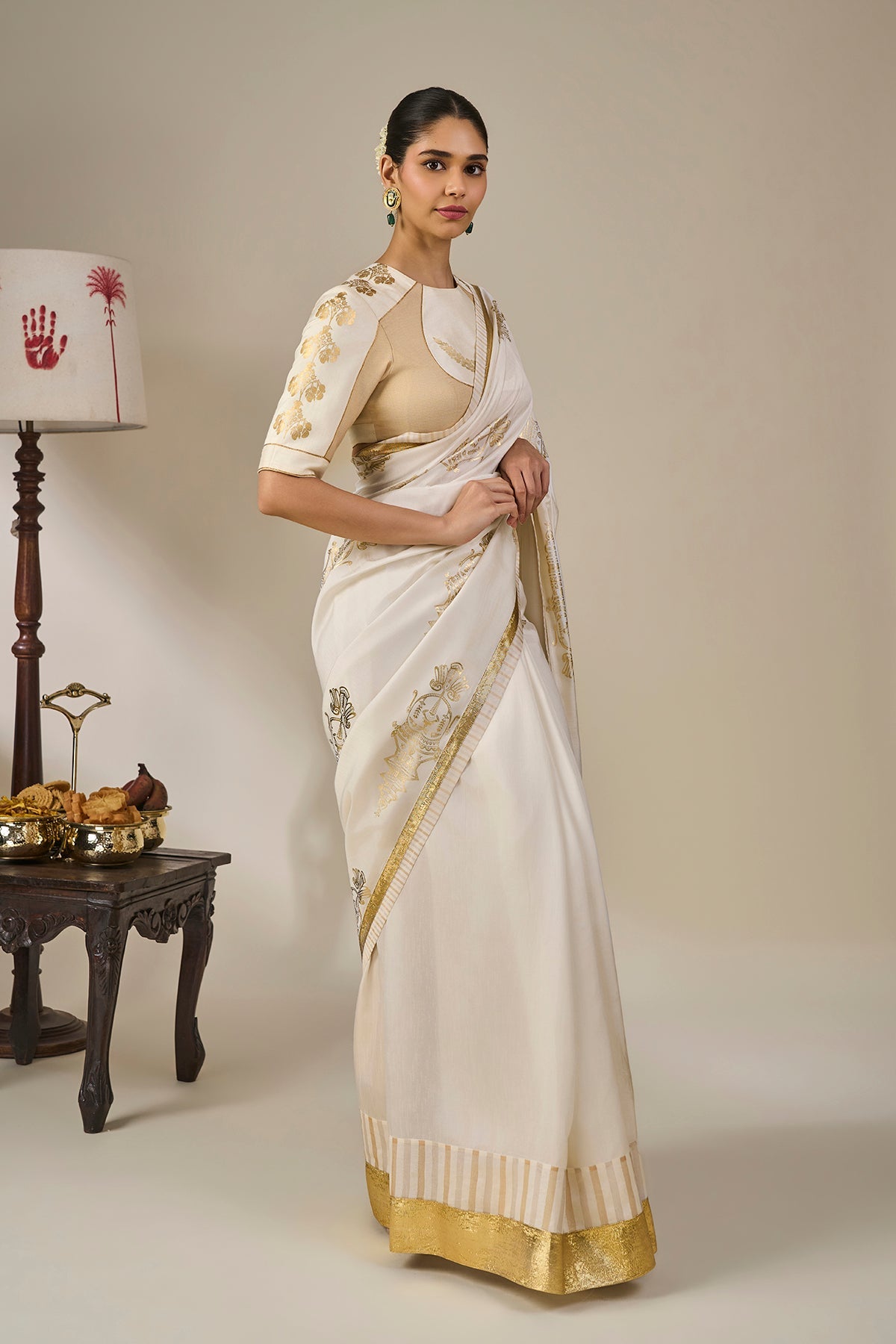 Kathakali Tales Saree
