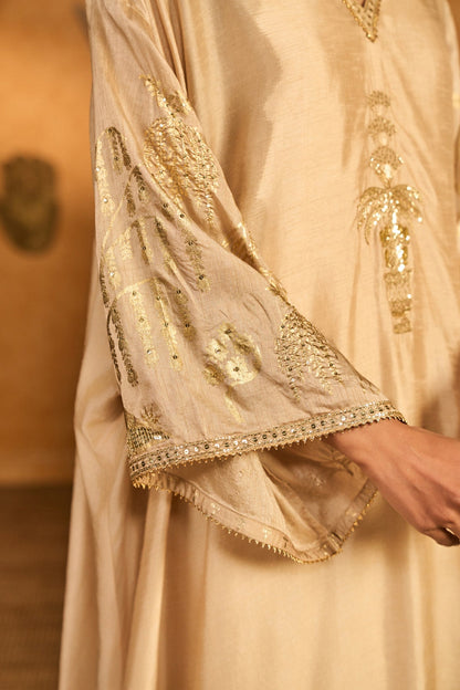 Oatmeal Zen Garden Kaftan