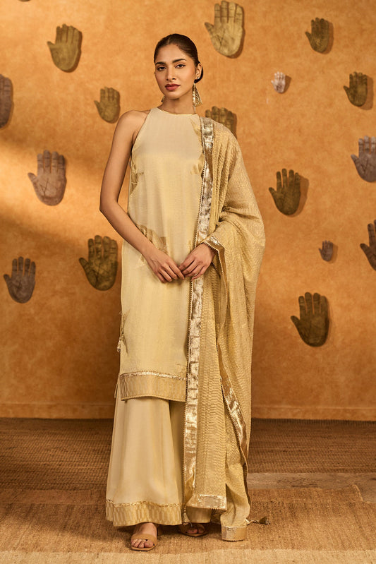 Gold Ivory Paper Breeze Set