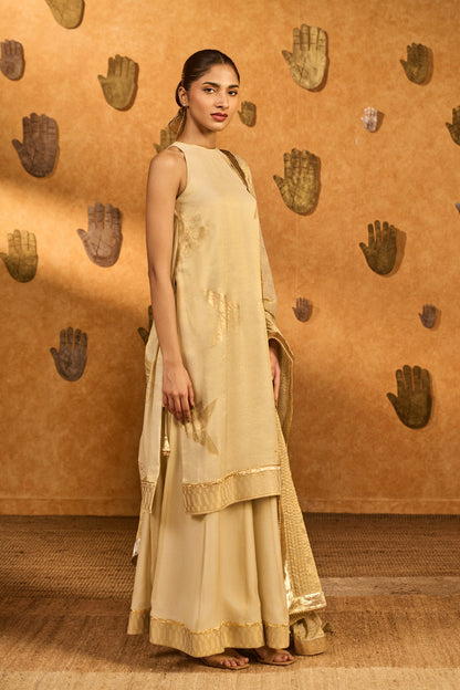 Gold Ivory Paper Breeze Set