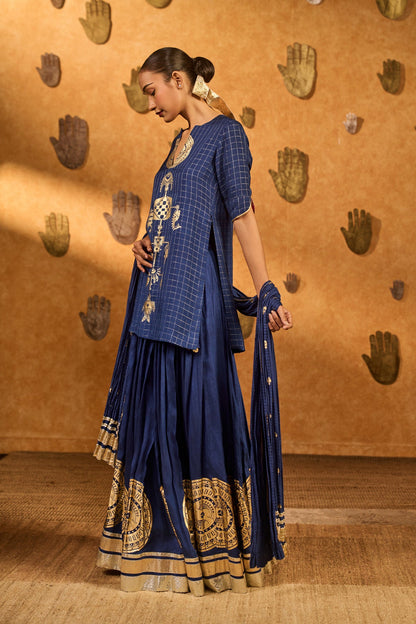 Sapphire Moonfish Skirt Set