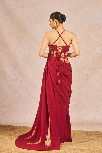 'Dhadkan' Gown
