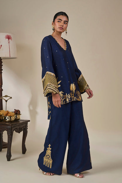 Backwater Postcards Kurta Set