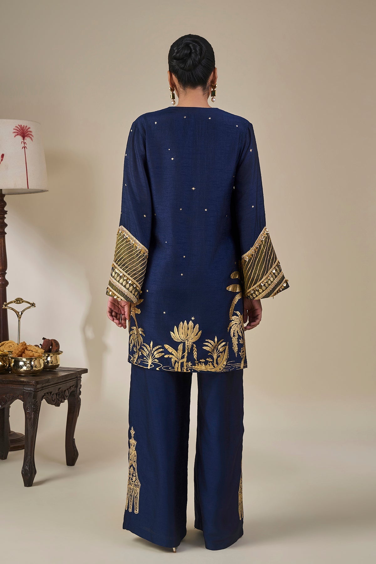 Backwater Postcards Kurta Set