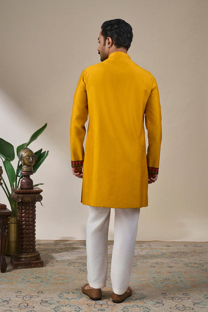 Yellow Anaar Symphony Kurta