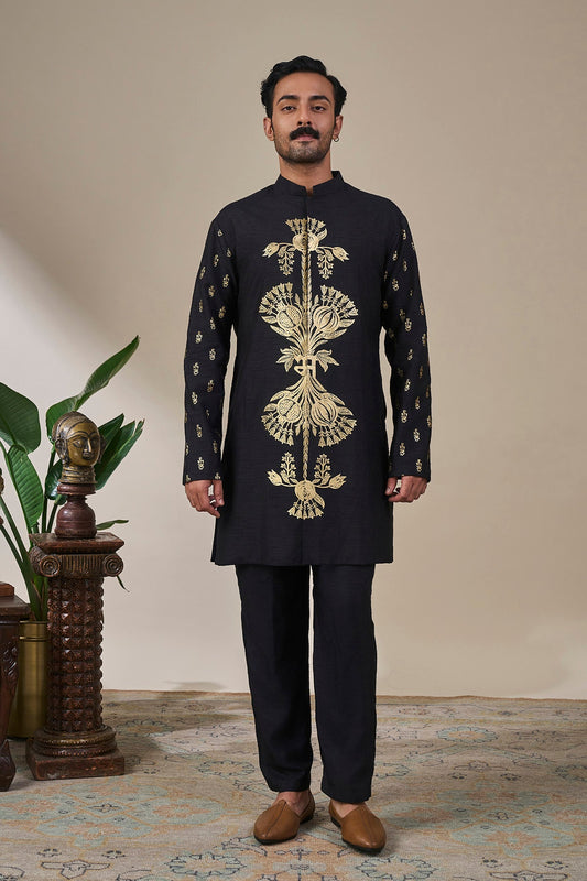 Black Anaar Arcade Kurta