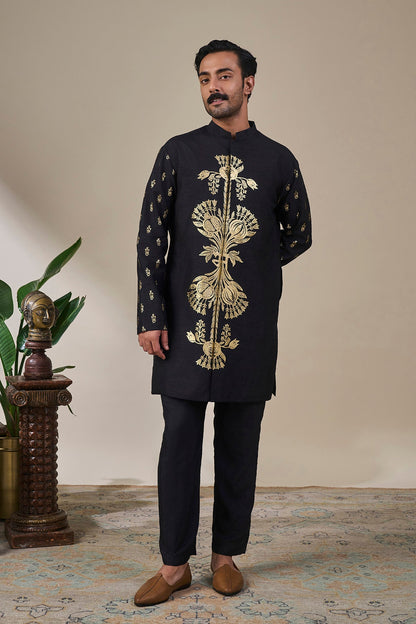 Black Anaar Arcade Kurta